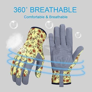 Anti Cut Resistant Flower <b>Rose</b> Pruning Thorn Proof Gloves Gauntlet Leather Women Long Sleeve Garden Gloves Split Leather Gloves - Product Image 6