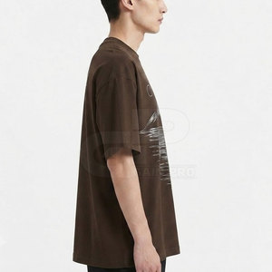 Camiseta con estampado reflectante dinámico para hombre, camiseta de algodón, ropa informal moderna de manga corta, suave y cómoda, atuendo informal para el día a día - Product Image 5