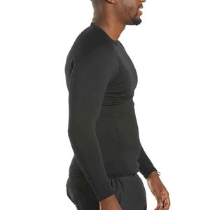 Rashguard de compression pour homme, haute qualité, respirant, séchage rapide, antibactérien, avec protection solaire, Spandex_Polyester - Product Image 2