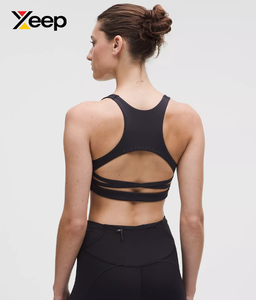 เสื้อชั้นในกีฬาโยคะคุณภาพสูงสำหรับผู้หญิง XEEP รุ่น XC-SB-192 แบบเรียบง่าย ระบายอากาศได้ดี สายปรับได้ แผ่นรองถอดออกได้ รองรับได้ดีเยี่ยม แห้งเร็ว - Product Image 2