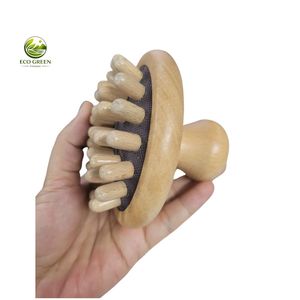 Peine de Bambú Natural al por Mayor, Peine de Madera Ecológico Clásico Grande para Cabello, Cepillo para Hombres y Mujeres, Logotipo Personalizado OEM ODM - Product Image 1