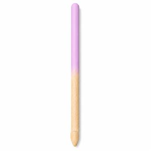 Crochet en bois artisanal avec manche coloré, outil de tricot pour le crochet, le fil et les accessoires de bricolage - Product Image 1