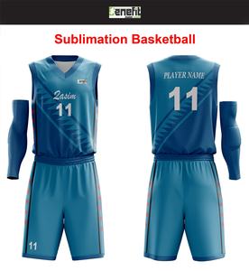 Uniforme de práctica de baloncesto Reversible para hombre y mujer, camiseta barata de baloncesto, 2023 - Product Image 2