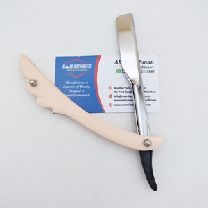 Cuchilla reemplazable de acero inoxidable con estampado de bandera personalizada, maquinilla de afeitar deslizante para peluquero - Product Image 5