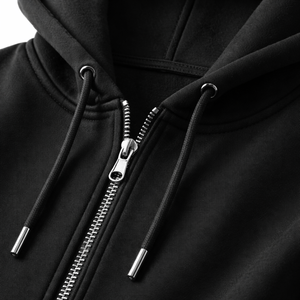 Wholesale Custom Black <b>Zip</b> <b>Up</b> Hoodie for Women - OEM Bulk Purchase Direct from Factory - Product Image 4