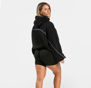 Sudadera con Capucha de Alta Calidad para Mujer, Primavera y Otoño, Informal, con Bolsillos - Product Image 2