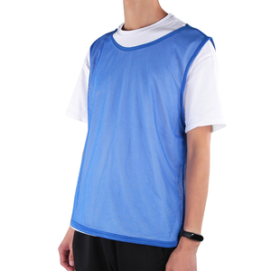 12 Chalecos Deportivos para Exteriores, para Entrenamiento de Fútbol, Transpirables, para Adultos, Color Azul Oscuro - Product Image 1