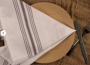 Multi Purpose Cotton Napkins Reusable Dining <b>Kitchen</b> <b>Cloth</b> Home Dining Cotton Bistro Napkins Washable Table Linen - Product Image 2