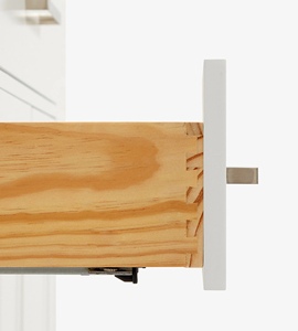 Mueble de Baño Hannah de 36 Pulgadas Hecho a Medida, Gabinete con Lavabo a la Izquierda, Solo 2 Opciones de Acabado, Fabricante OEM de Vietnam - Product Image 6