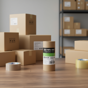 กระดาษคราฟท์สีน้ำตาล 0.6*15ม. PAPEL KRAFT PRIMERA สำหรับบรรจุภัณฑ์ - Product Image 3