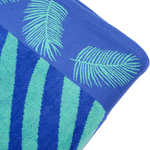 Serviette de plage en coton de luxe écologique de qualité supérieure, grande taille, motif écossais, séchage rapide, impression de logo personnalisée - Product Image 5