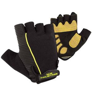 Gants de cyclisme en cuir sur mesure, demi-doigts, ajustables, respirants, légers, coupe-vent, haute qualité, robustes, les plus vendus - Product Image 2