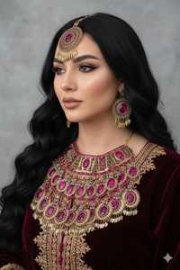 Afghan Kuchi Handmade Jewellery <b>Set</b> in Different Grades and Prices New Design Afghani Jewellery <b>Sets</b> for Wedding - Product Image 3