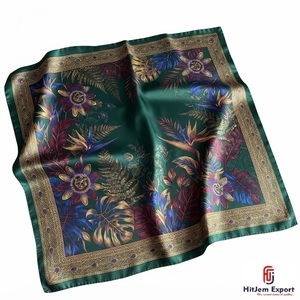 Écharpe carrée personnalisée de qualité supérieure, accessoires de mode légers, fabricant OEM ODM, produits en tissu personnalisés de Taïwan, vente en gros - Product Image 6