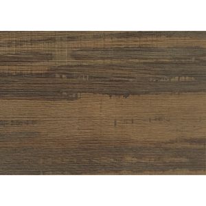 Scrivania Moderna Contemporanea da 48 Pollici per Ufficio Domestico con Ripiani Portaoggetti, Laminato Marrone e Metallo Nero per Lavoro con Laptop - Product Image 1
