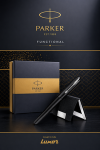 Matte Brown Parker Aster <b>Pen</b> Set with <b>Gold</b> Tone Metal Clip Custom Logo Durable Smooth Writing for Office Use and Gifting - Product Image 3