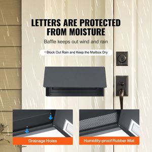 ตู้เก็บกุญแจโลหะแข็งแรงพร้อมกุญแจรหัสแบบติดผนัง 12 ช่อง สีเทาชาร์โคล จัดเก็บจดหมายและกุญแจได้อย่างปลอดภัย - Product Image 4