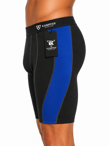 Shorts de compression décontractés pour hommes en toile écologique, séchage rapide, respirants, anti-humidité, pour la gym et le sport - Product Image 4