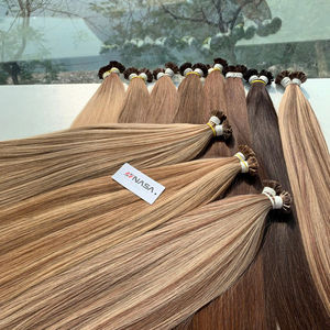 Extensiones de Cabello Virgen Pre-Adheridas, Teñidas, Lisas, Onduladas, Rizadas, de un Solo Donante, Marca Nasa, Precio de Fábrica Vietnam - Product Image 1