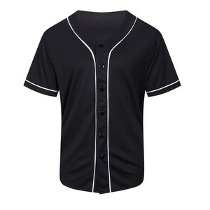 Mens Baseball Jersey Button Front <b>Athletic</b> Team Shirt USA Inspired Street Style Sports Top Casual Fit - Product Image 3