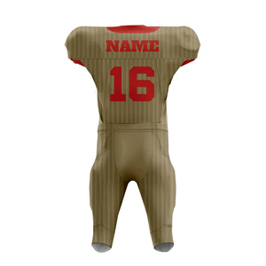 Customized Logo Best Material Slim Fit American Football Uniforms High Quality Customized Color American Football Uniform - Product Image 3