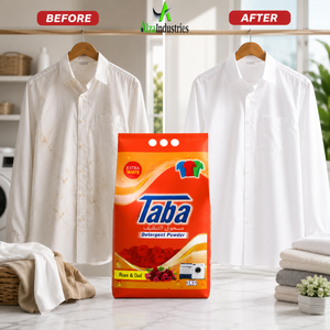 Premium Rose & Oud Laundry <b>Detergent</b> Powder | Deep Cleaning Bright White Formula for Machine Hand Wash 3KG Pack Daily Fresh Care - Product Image 4