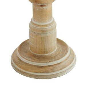 Handmade Natural Wood Distressed Square Candle Holder Stand Eco-Friendly Durable for Home <b>Wedding</b> & Christmas Decor - Product Image 3