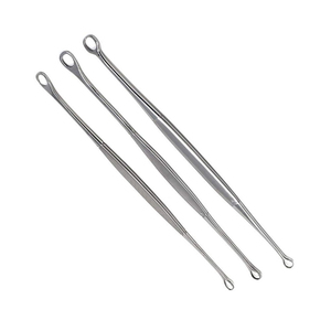 Instrumentos SureMed, Curetas Uterinas de Doble Extremo, Afiladas y Puntiagudas, Instrumento Quirúrgico Ginecológico de Acero Inoxidable, Reutilizable, Manual - Product Image 1