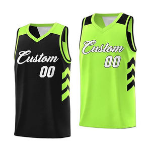 Maillot de basketball personnalisé pour homme, broderie en twill, style vintage, vêtements de basketball légers en mesh, uniformes de basketball - Product Image 4