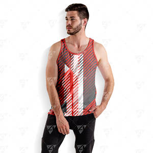 Débardeur de musculation ODM personnalisé sans manches, léger, respirant, séchage rapide, 100 % polyester, coupe sans couture - Product Image 5