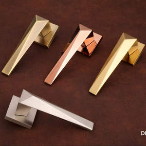 Minimalist Solid Brass Cabinet <b>Drawer</b> Handle Modern Wardrobe Kitchen Bathroom Cupboard Furniture Metal <b>Pull</b> Hardware - Product Image 2