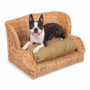 Camas de ratán para gatos, sofás elegantes para gatitos, camas para perros de la más alta calidad, fabricante de artículos para mascotas - Product Image 3