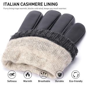 Guantes Casuales Unisex Premium Hechos de Cuero Genuino de Oveja con Forro Interior Cálido para Uso Diario - Product Image 2