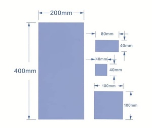 Thermal Conductive Pad Thermal Insulation Silicone Pad Thermal <b>Gap</b> Pad for CPU/LED/PCB Silicone Thermal Pad GPU SSD Thermal Pad - Product Image 4