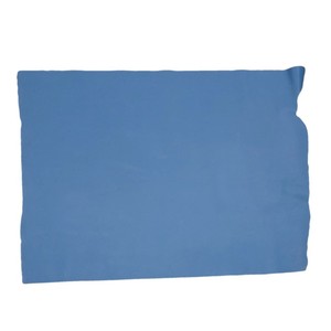 ideal Cowhide Patent <b>Leather</b> Hide For Making Handbags Shoes Wallets Denim Blue Color Creative Crafting Material Products Item - Product Image 2