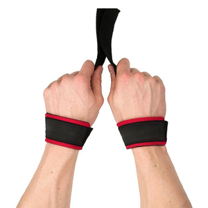 Correas de Algodón Profesionales para Levantamiento de Pesas, Soporte para Muñecas en Entrenamiento de Powerlifting y Peso Muerto - Product Image 3