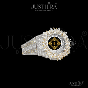 Premium VVS Moissanite Diamond Mens Stainless Steel Fashion <b>Watch</b> Hip Hop <b>Mechanical</b> Gold Silver Customized Luxury Timepiece - Product Image 3