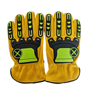 Sheepskin Leather Men's Work Driver <b>Gloves</b> Industrial Construction Safety Working <b>Gloves</b> - Product Image 2
