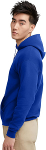 Men Basics Pullover <b>Hoodie</b> <b>Plain</b> Design Cotton Sweatshirt Long Sleeve Hooded Top Casual Wear Warm Comfortable Regular Fit - Product Image 5