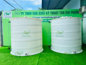 ถังเก็บสารเคมี HDPE ความจุสูง 5000 ลิตร ทนแรงดันสูง พร้อมคุณสมบัติป้องกันการกัดกร่อน - Product Image 1