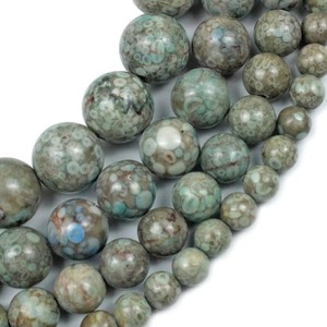 Nouveautés Perles de jade corail fossile naturel de haute qualité pour la fabrication de bijoux - Product Image 4