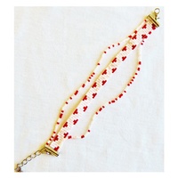 Bracelet perlé à bas prix, bracelet en perles de rocaille pas cher, bracelet perlé à prix réduit