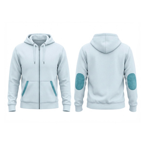 Sudadera Deportiva con Cierre Completo, Material Transpirable, Ropa Deportiva para Gimnasio y Fitness para Hombres, Mujeres y Jóvenes, Chaqueta con Capucha para Entrenamiento - Product Image 1