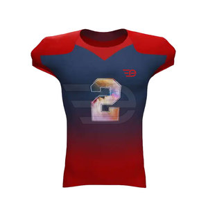 Uniforme de football américain confortable, tissu doux et à séchage rapide, adapté aux longues heures d'entraînement et aux matchs. - Product Image 2