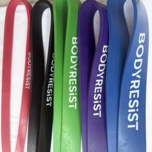 Set di Fasce Elastiche in Lattice per <span class=keywords><strong>Allenamento</strong></span> di Resistenza, Portatili, per Body Building e Pull-up - Product Image 6
