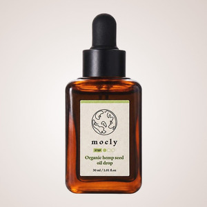 Productos para el cuidado facial coreanos K-Beauty Mokeulri, gotas de aceite de semilla de cáñamo orgánico de 30 ml, hecho en Corea, suero unisex para el cuidado de la piel. - Product Image 5