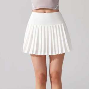 Shorts-jupe en coton personnalisés avec logo, vêtements de sport pour la gym, la course et l'entraînement, pantalon-jupe de sport pour femmes, jupes pour filles, haute qualité OEM - Product Image 2