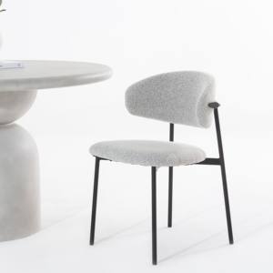 Chaise de salle à manger Vandana Zentrix Vento Taupe avec un design ergonomique moderne et un confort premium - Product Image 1