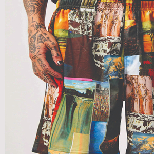 Shorts de basketball en maille 100 % polyester pour hommes, haute qualité, écologiques, respirants, séchage rapide, anti-plis, vente en gros, style urbain - Product Image 6
