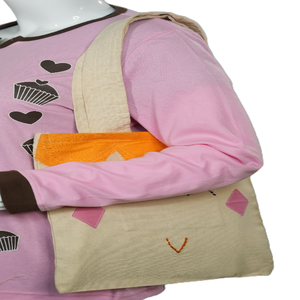 Sac fourre-tout personnalisé en toile de coton biologique grande capacité, écologique, réutilisable, avec fermeture éclair, tendance, promotionnel, à poignées supérieures - Product Image 1